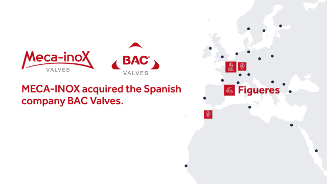 BAC Valves joined the Meca-lnox Group